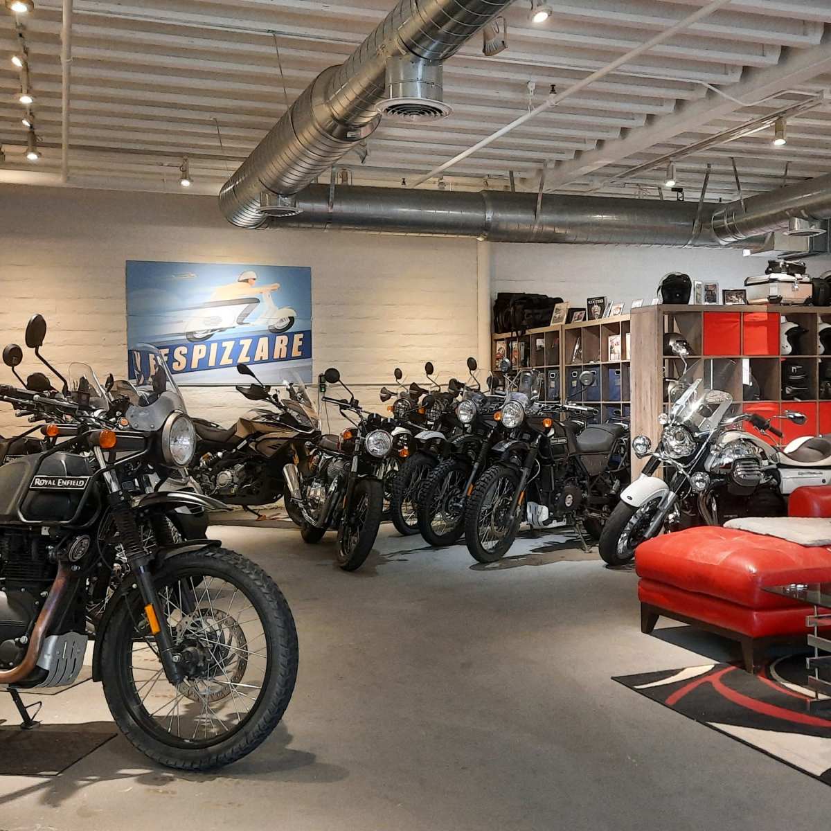 Motorcycle shops in the area top