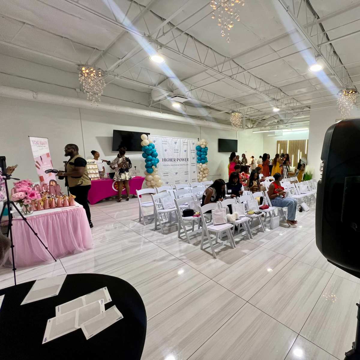 DFW Elegant Chic Modern-Style Event Space with Luxe Aesthetics for an Events, Photoshoots, Showers, Parties and Classes | Le 8 Event Space in Richardson Image in Richardson, Richardson, TX
