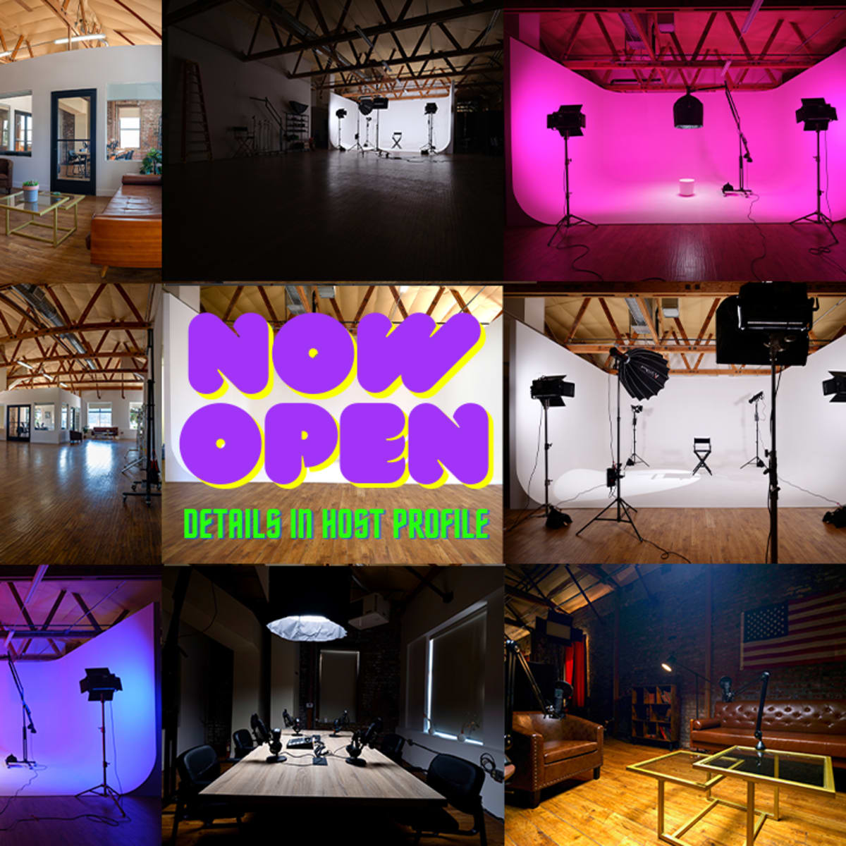 Loft Podcast/Photo/Video Studio in DTLA with AC and White CYC Wall, Los ...
