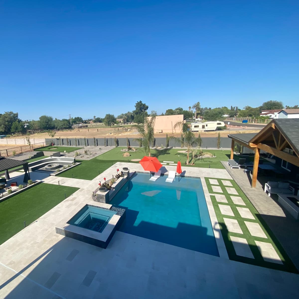 Entertainers Paradise! - Events & Stays - Pool/Spa, Goats, Golf, Bocce, Horseshoes, Games in Chandler Image in , Chandler, AZ