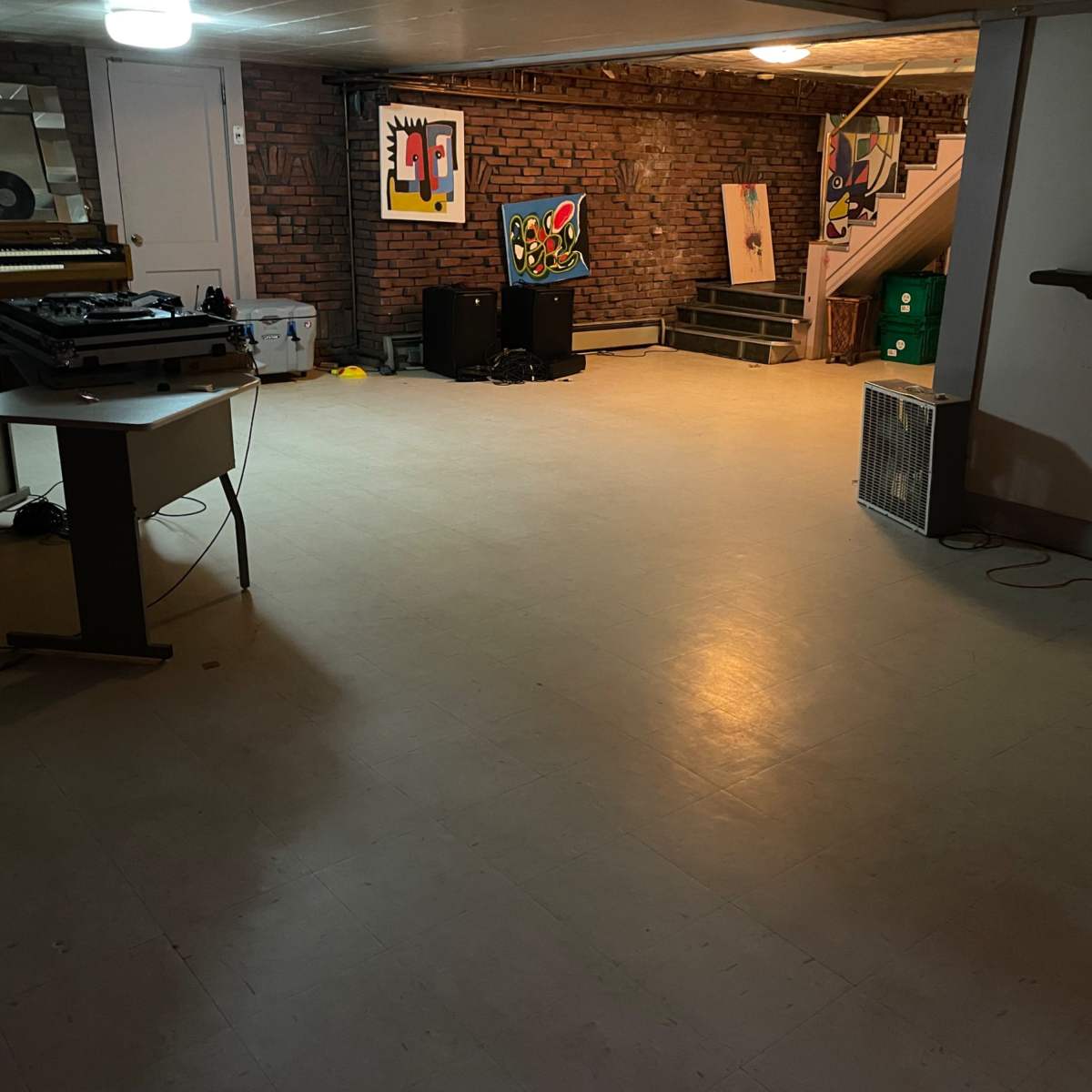 1200 sqft Sound treated event space with exposed brick in Somerville Image in West Somerville, Somerville, MA