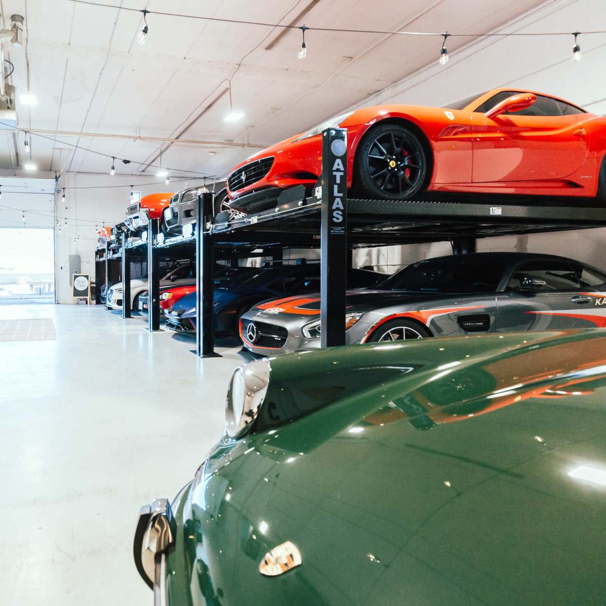 Modern Industrial Auto Showroom and Lounge in Minneapolis Image in Edina, Minneapolis, MN