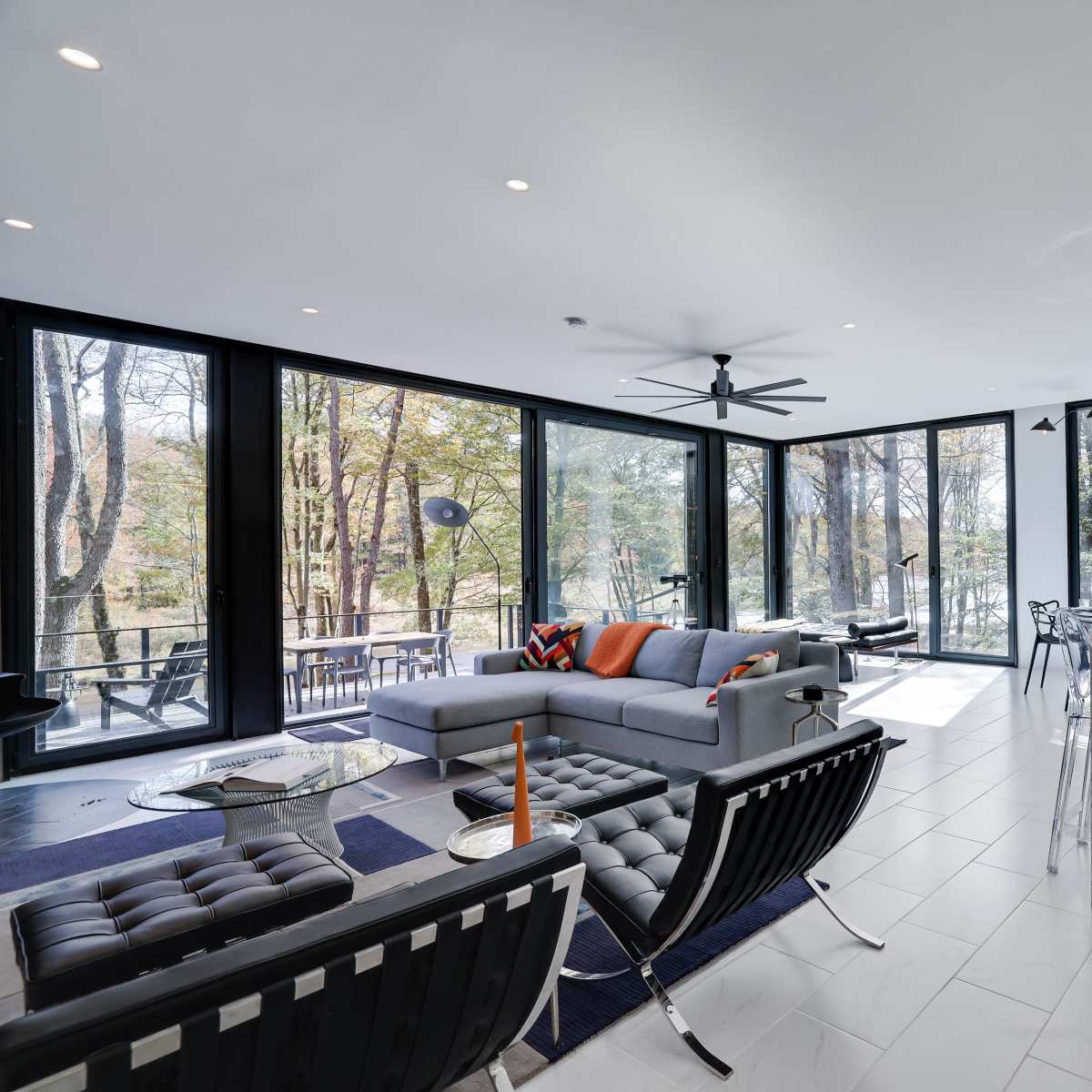 Camp Double Oak Lakeside Modernist Retreat in Greentown Image in Greene Township, Greentown, PA
