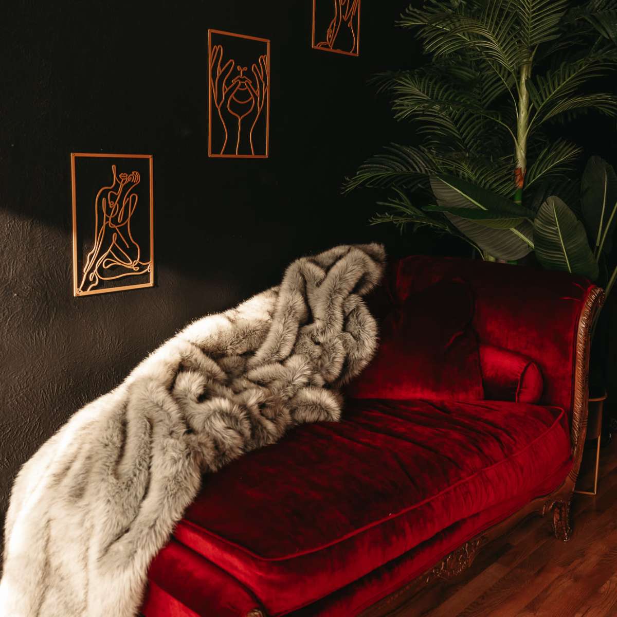 Grecia Valladares Photography | Luxurious Loft Suite Video Photo ... - Dramatic Red Boudoir Music Video Loft