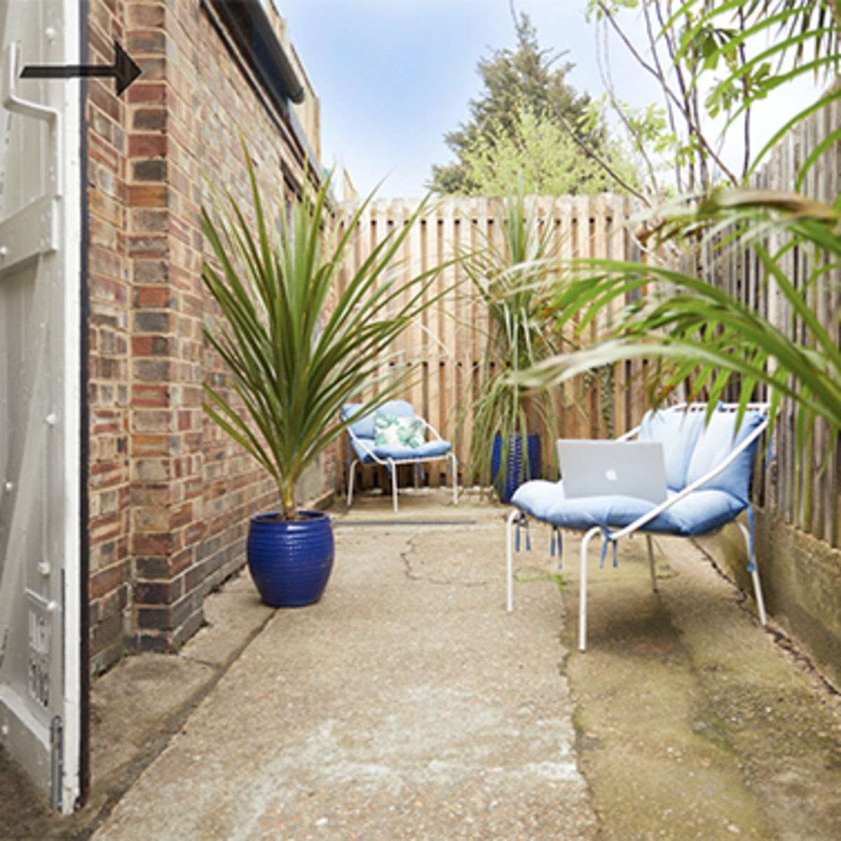Beautiful event space warehouse with natural light and outdoor area in London Image in Leyton, London, ENG