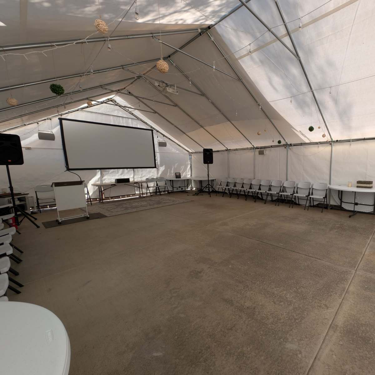 Meeting Space - Tent at the Rescue in Lakeside Image in , Lakeside, CA