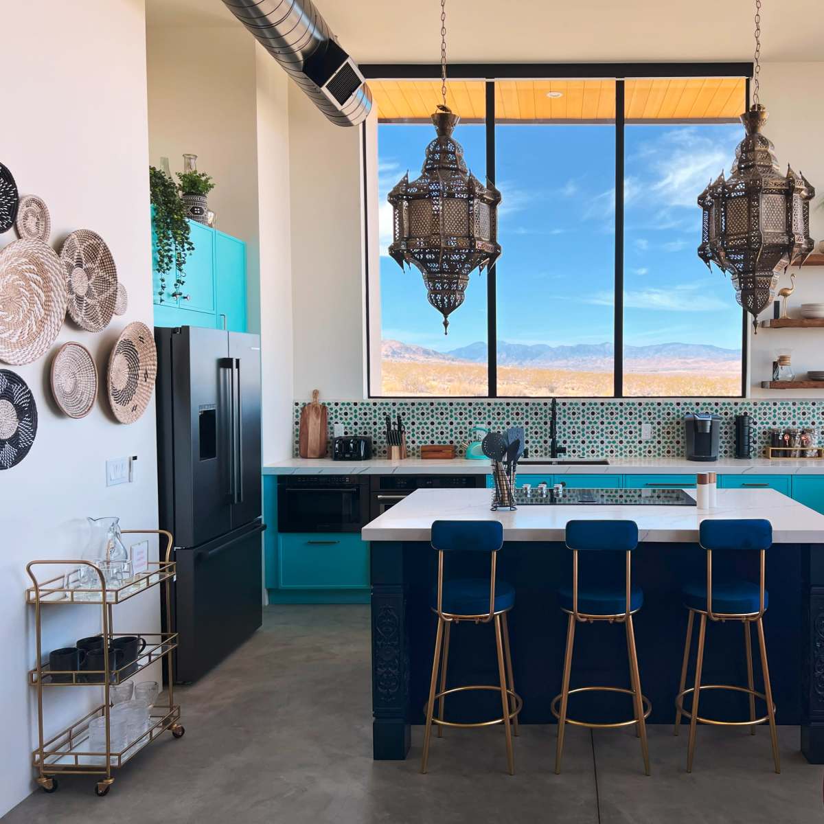Bohemian-Luxe Moroccan Oasis with Pool in Joshua Tree Image in , Joshua Tree, CA