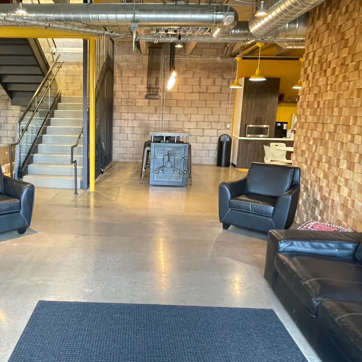 An Uptown Conference room, Industrial Modern Design along the 7th St. Food/Entertainment Corridor in Phoenix Image in Camelback East Village, Phoenix, AZ