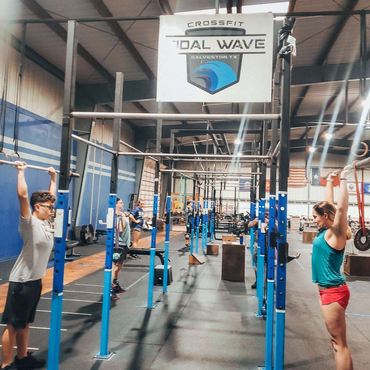 Large CrossFit Style Warehouse Gym in GALVESTON Image in Galveston, GALVESTON, TX