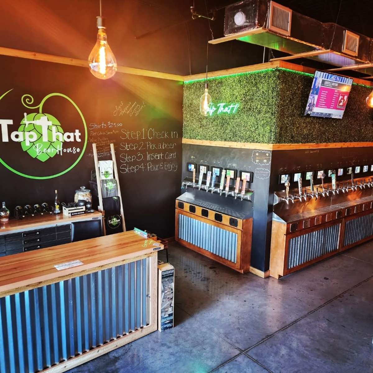 Self pour taproom with comfortable seating and a unique atmosphere. in DAVENPORT Image in Loughman, DAVENPORT, FL