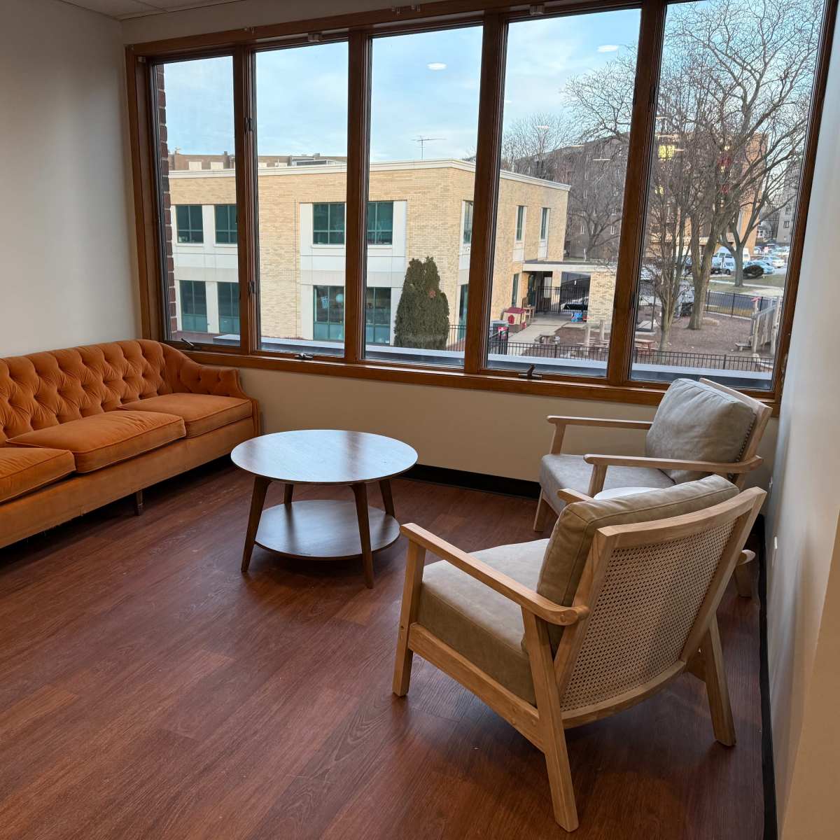 Modern Office Space with Open Floor Plan and Chic Design in Des Plaines Image in Maine Township, Des Plaines, IL