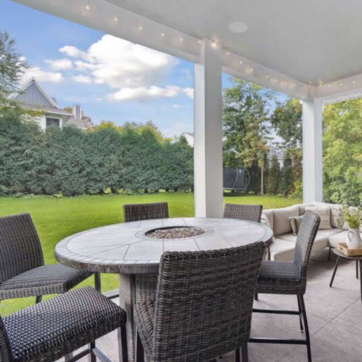 Wayzata home with sophisticated earthy interiors and great light in Wayzata Image in Wayzata, Wayzata, MN