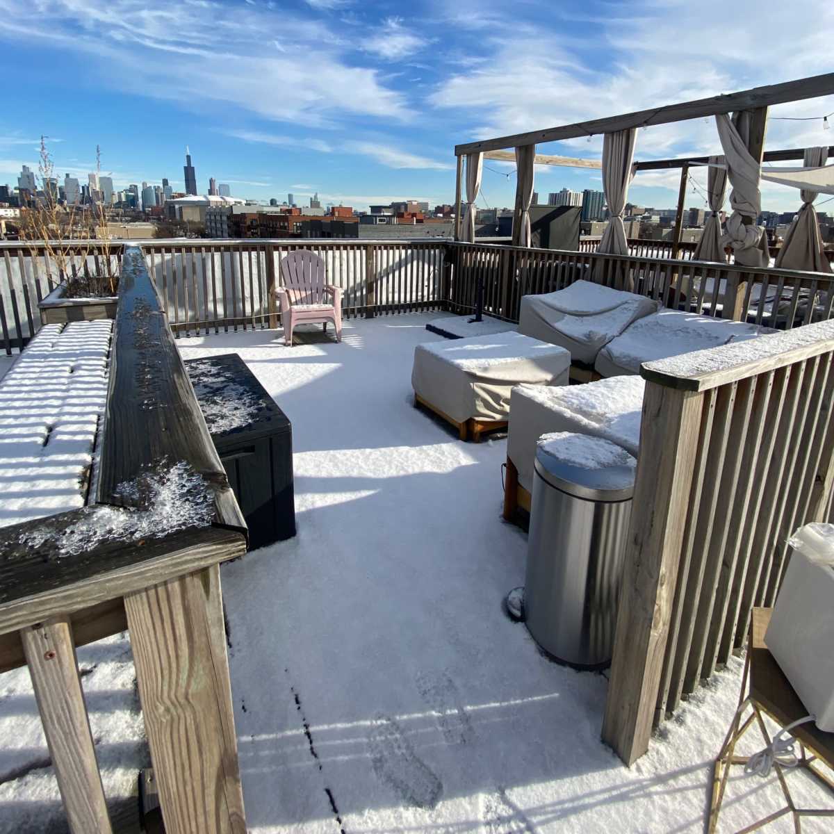 Near westside rooftop with skyline views, Chicago, IL | Production ...