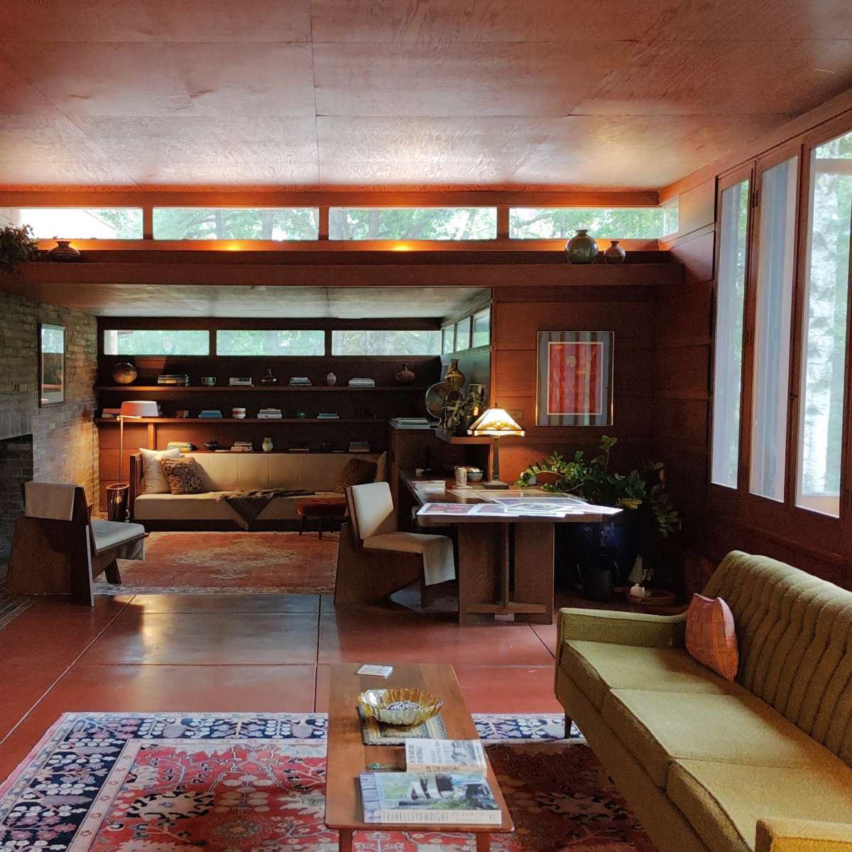 Frank Lloyd Wright's Goetsch–Winckler House in Okemos Image in Meridian Township, Okemos, MI