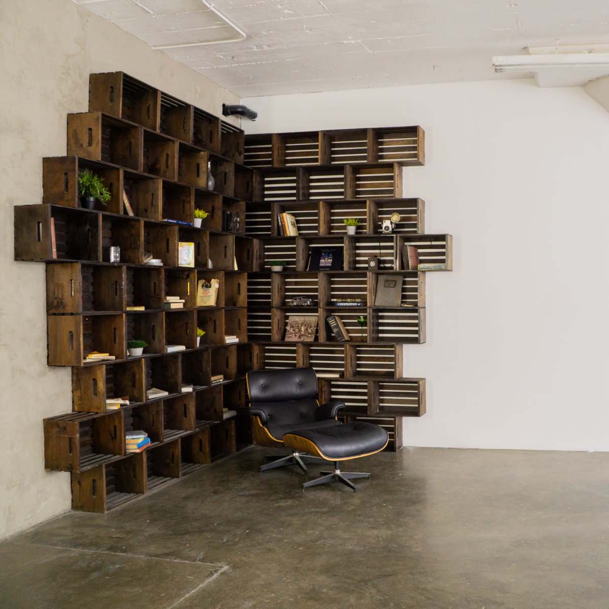 Large Downtown Loft with library shelves, Soft Daylight and North & West Facing windows - Studio D in Los Angeles Image in Central LA, Los Angeles, CA