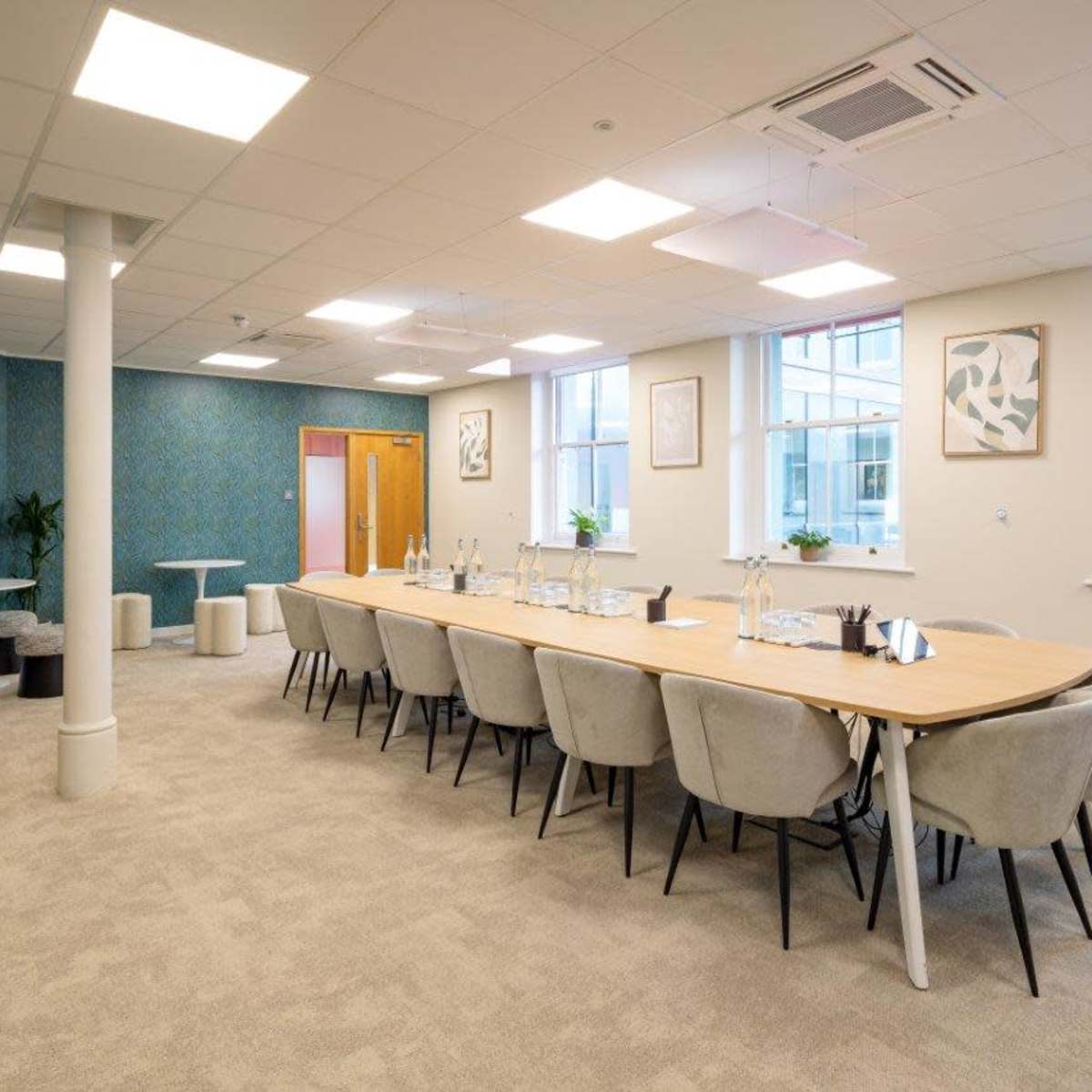 Meeting Room for 20 Attendees in Tottenham Court Road - Nobel in London Image in Fitzrovia, London, ENG