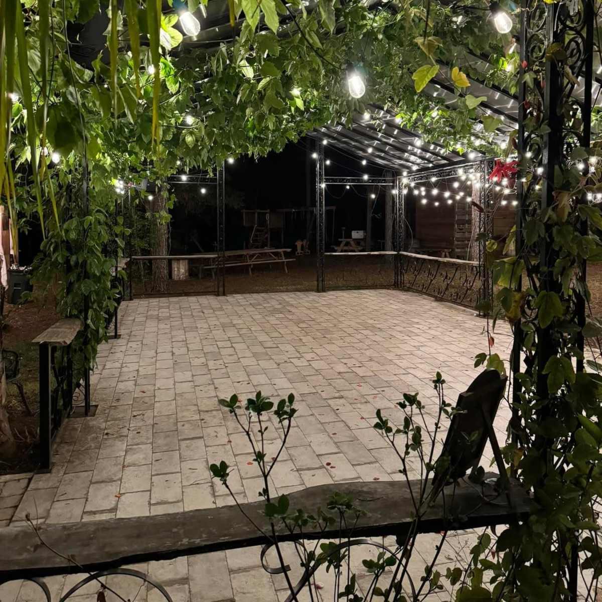 Outside Garden Pavilion in Dade City Image in , Dade City, FL