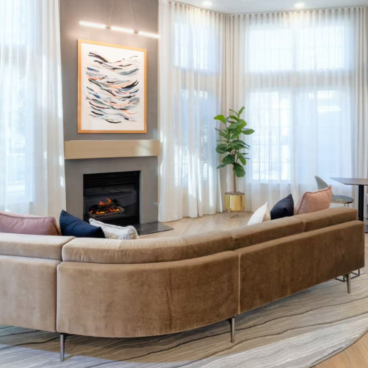 Bright, Modern Lounge for Intimate Gatherings in Lexington Image in Lexington, Lexington, MA