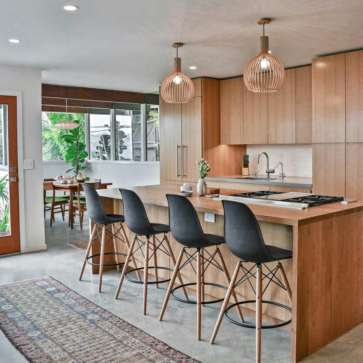 Mid Century Modern Home in Mt Washington with Wood Island Accents Los Angeles CA Production Peerspace