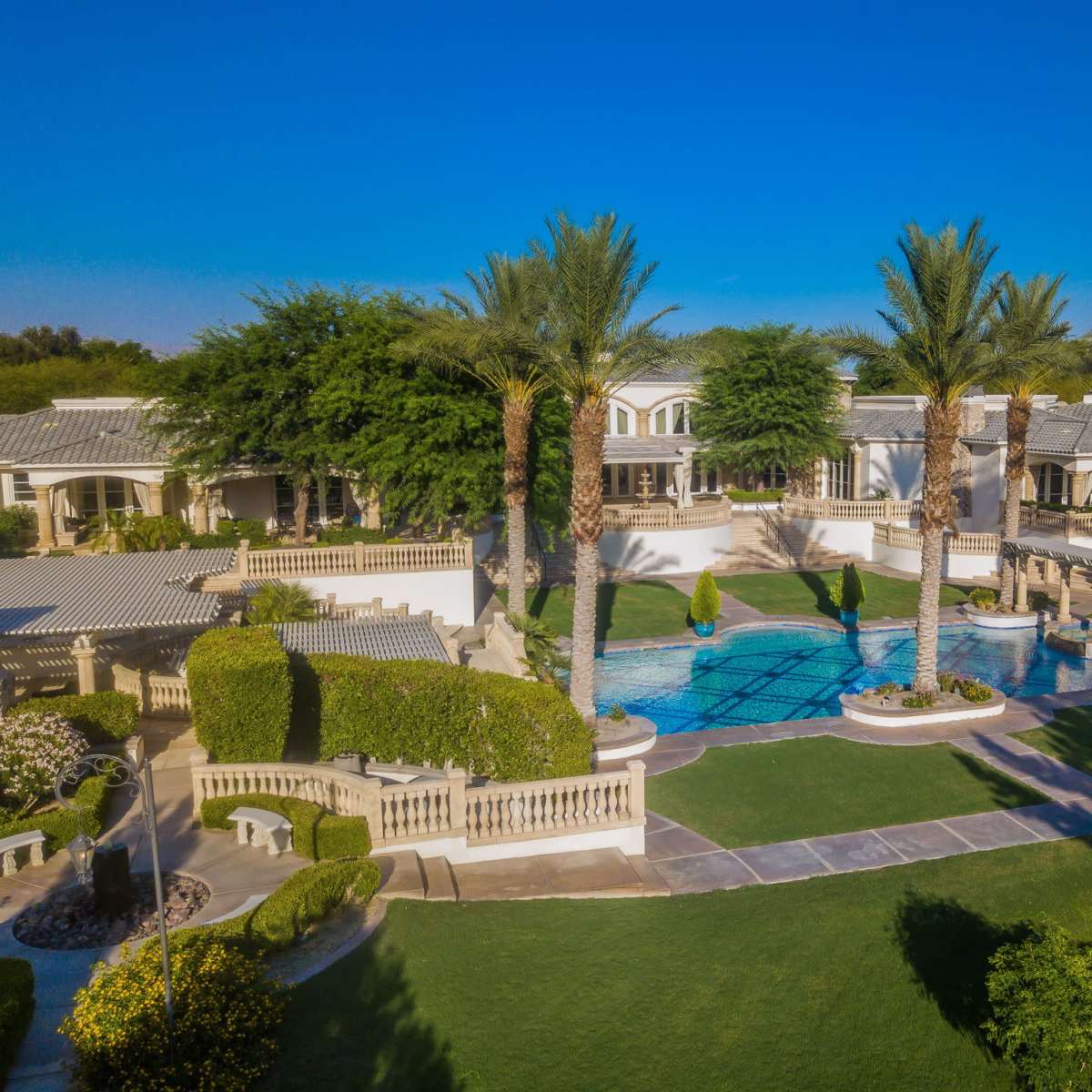 Regal and Opulent Desert Chateau in Rancho Mirage for Extravagant Celebrations in Rancho Mirage Image in Rancho Mirage, Rancho Mirage, CA