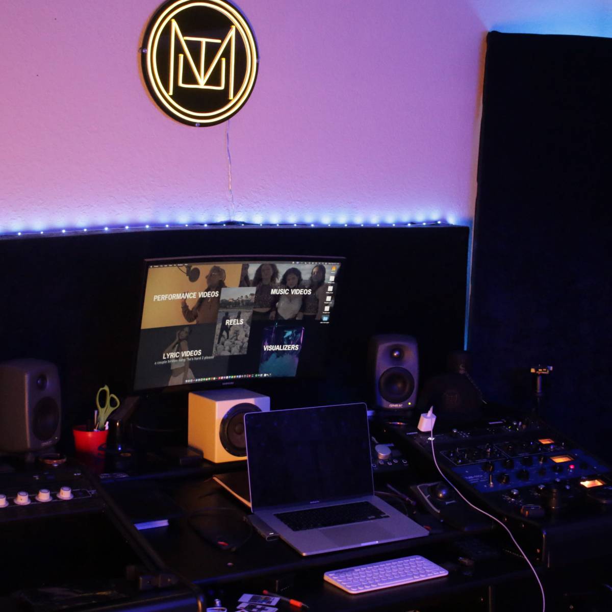 Creative Comfy Music Recording Studio in winter park Image in Goldenrod, winter park, FL