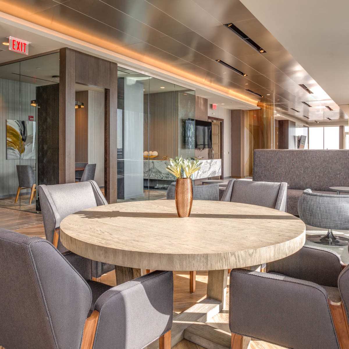 Spacious Lounge Space with Beautiful Views! | Virginia Square in Arlington Image in Virginia Square, Arlington, VA