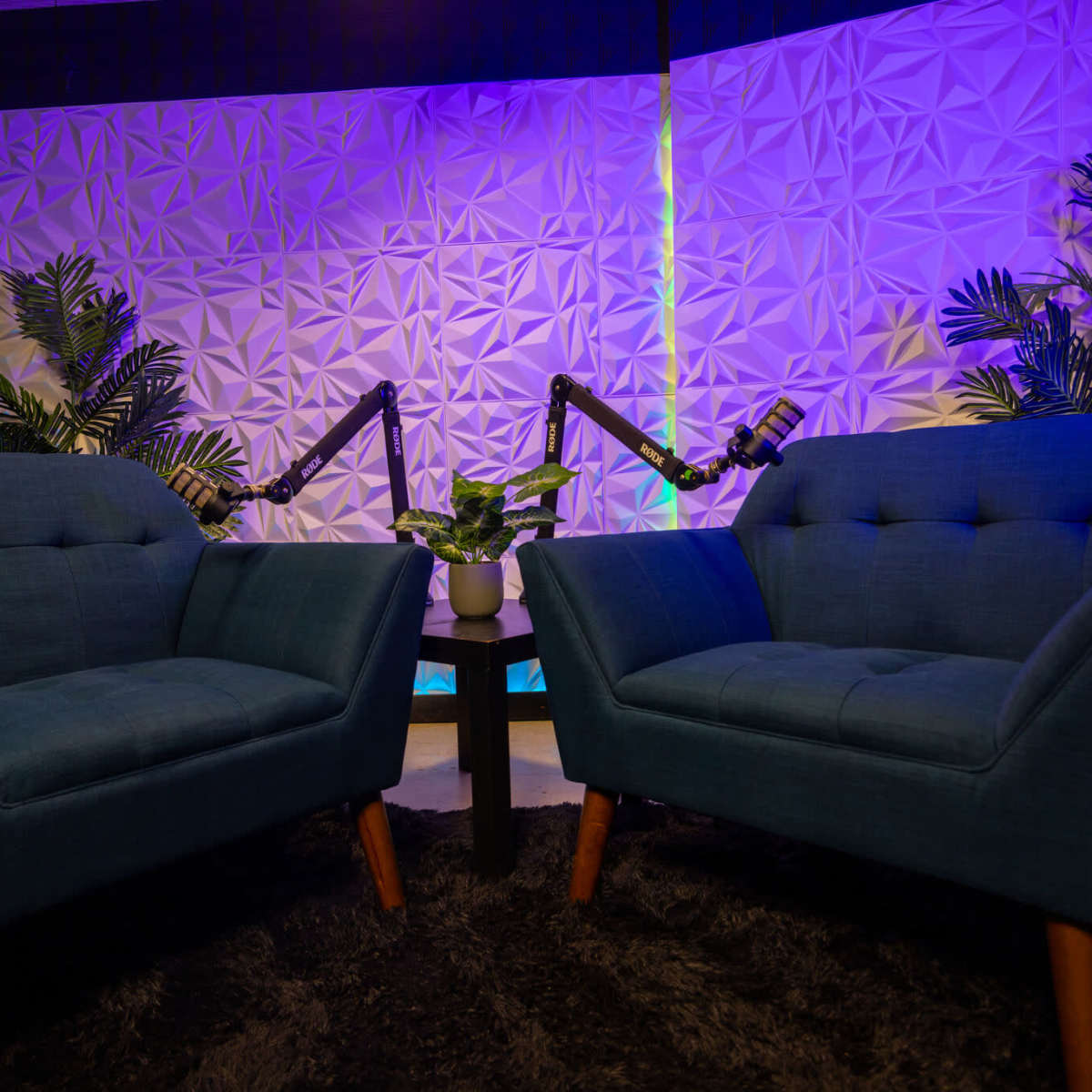 Modern Podcast Studio with Professional Equipment and Vibrant Design in Metro Detroit in WESTLAND Image in Westland, WESTLAND, MI