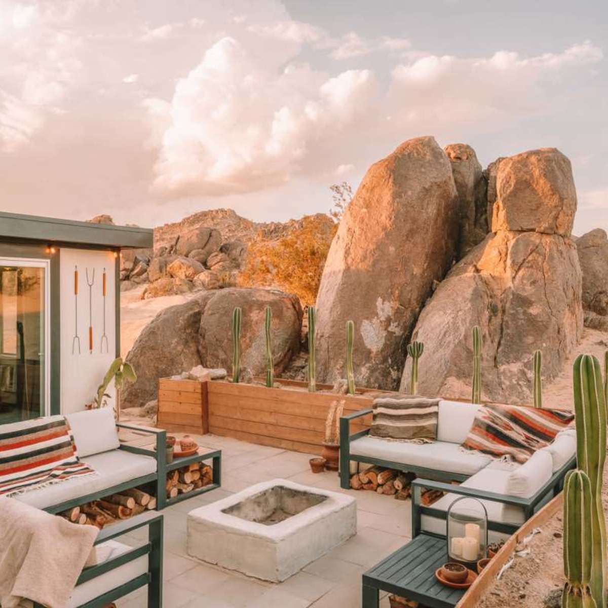 Glass House at Nxwhere California in Twentynine Palms Image in Wonder Valley, Twentynine Palms, CA