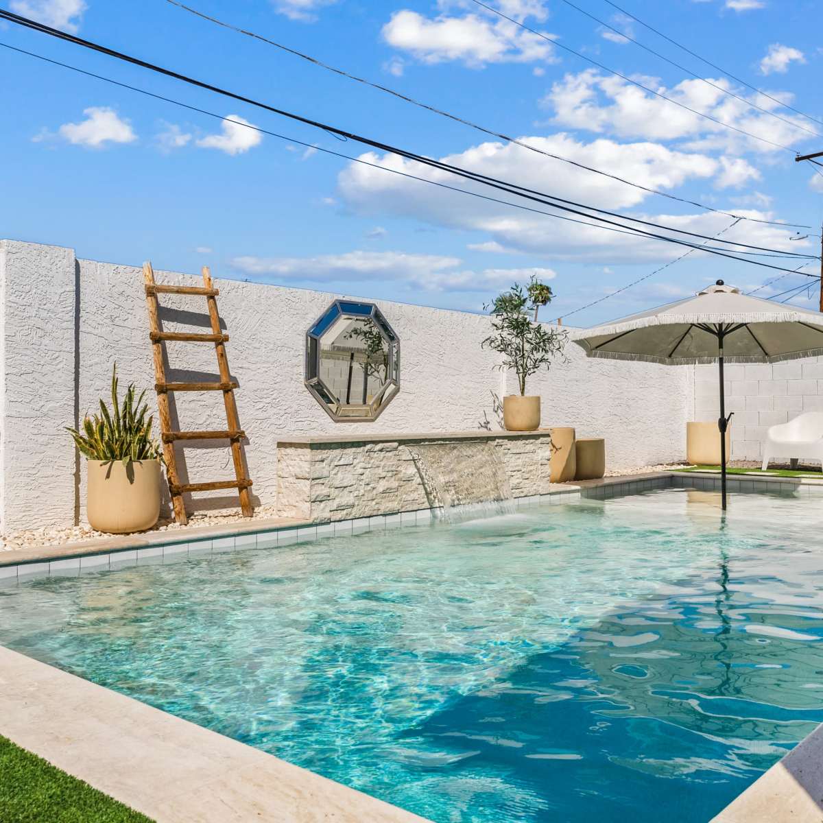 Heated Pool Tulum Inspired Home - Old Town Scottsdale in Scottsdale Image in Inmar Terrace, Scottsdale, AZ
