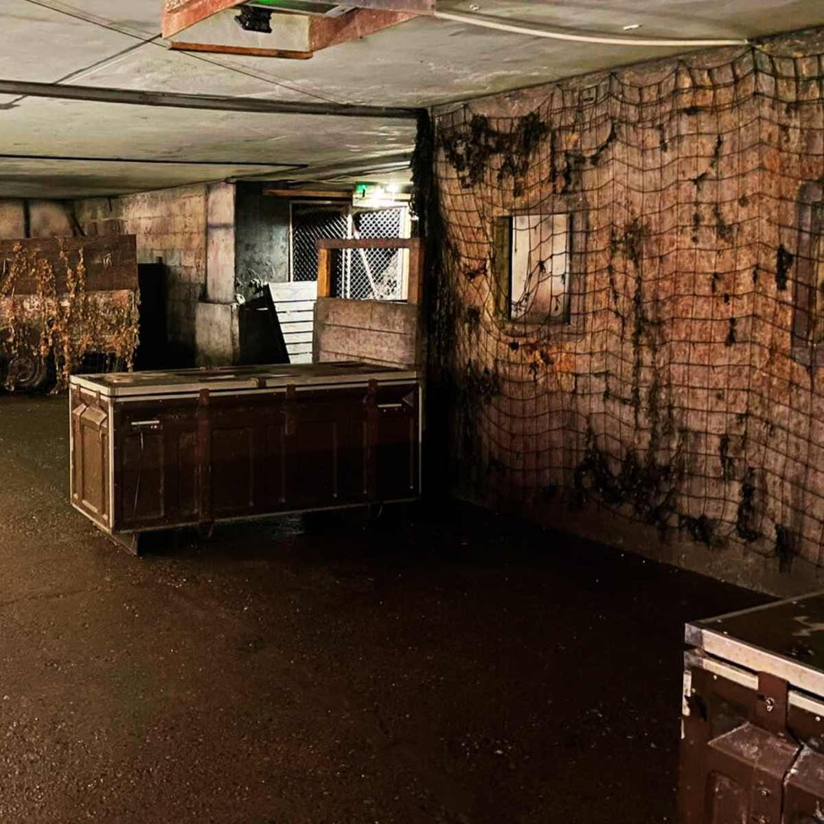 Underground bunker themed warehouse, London Production Peerspace