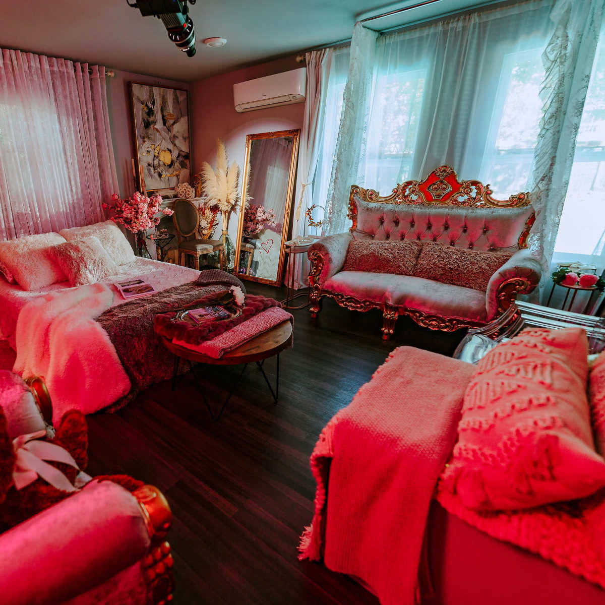 Dainty Sensual Bedroom + Free Lights in Houston Image in Deerfield Village, Houston, TX