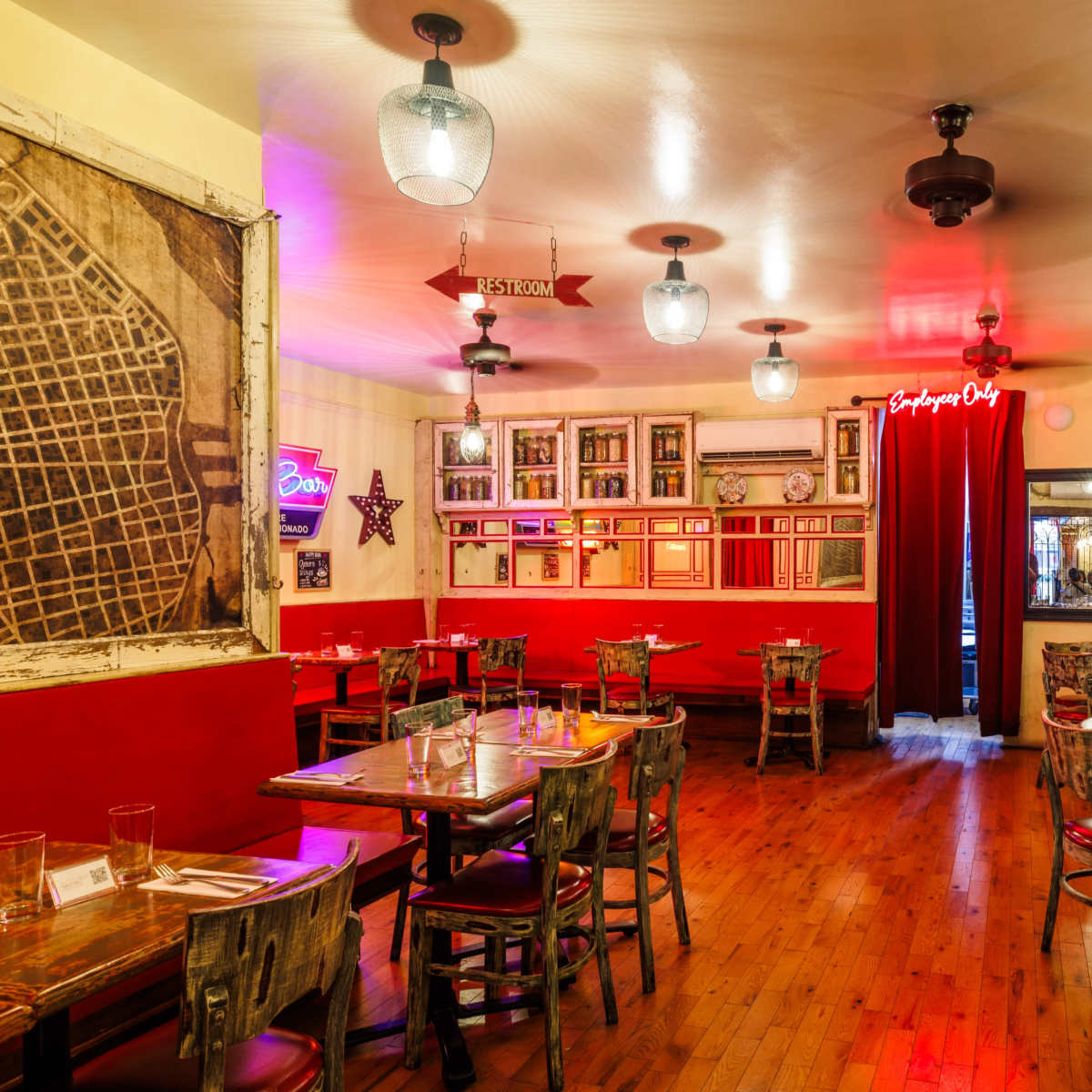 1950s Vintage CubanChinese Restaurant, Downtown, New York, NY