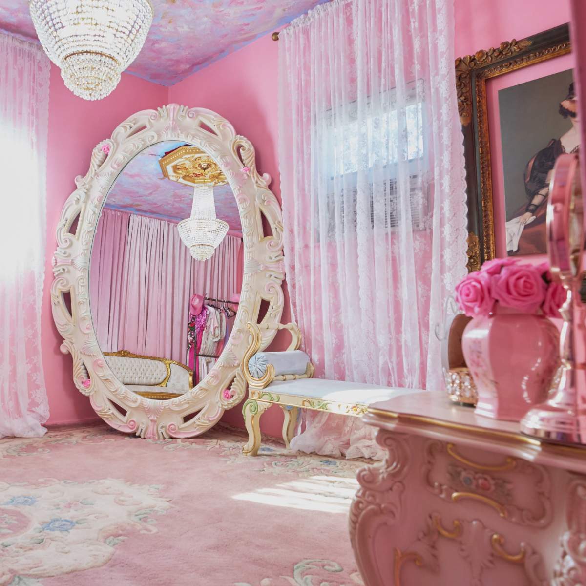 The Pink  House Valentines Day Sets in Houston Image in Near Northside, Houston, TX
