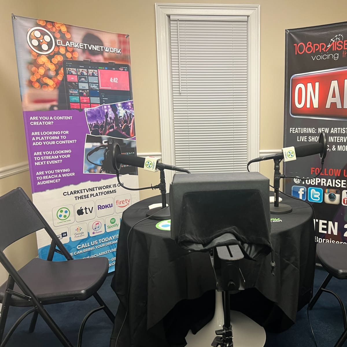 Near Perimeter Mall - Studio, Podcast, and Filming in Atlanta Image in Sandy Springs, Atlanta, GA