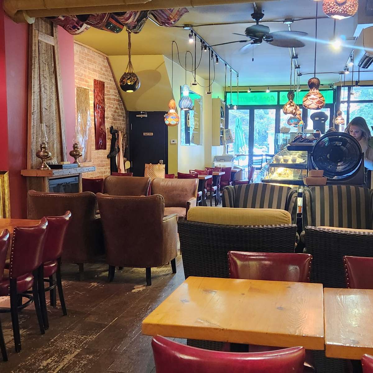Midtown Coffee Shop- cozy intimate space perfectly situated Midtown Toronto. Ideal for small groups and parties.  Liquor license. Catering and staff can be provided. Bring your own AV or rent through us- we can assist in set up if needed. in Toronto Image in Sherwood Park, Toronto, ON
