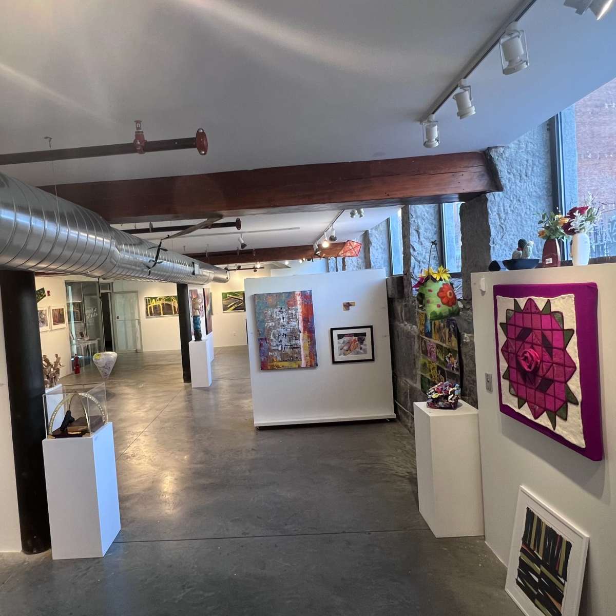 Boston Spacious Art Gallery at The Arts and Design District in Boston Image in South of Washington, Boston, MA