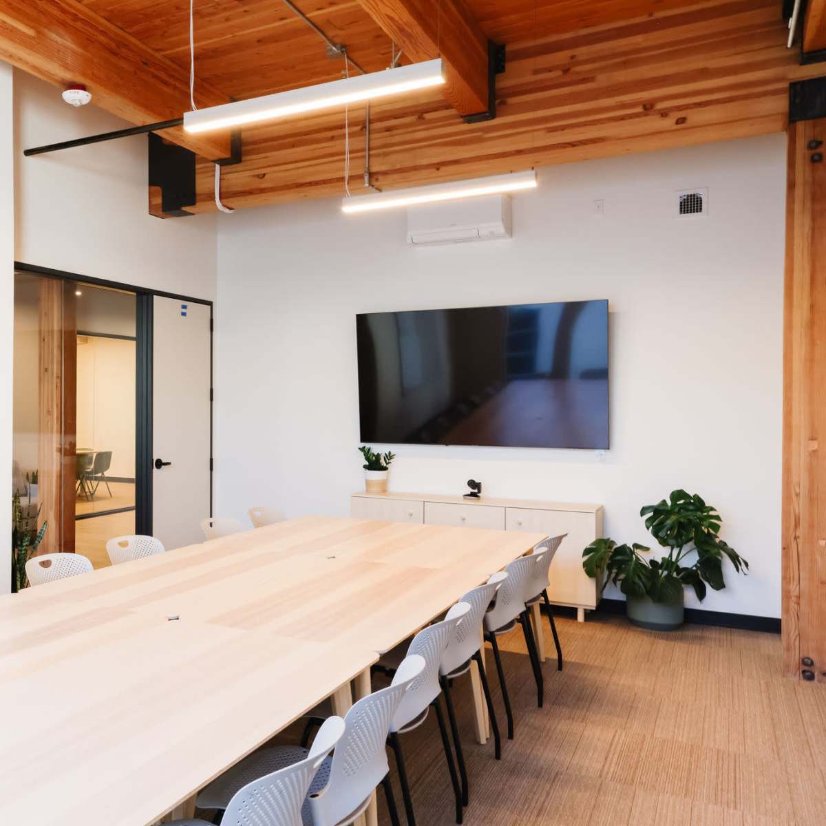 Modern Meeting Space With Natural Light and Exposed Timber, Seattle, WA ...