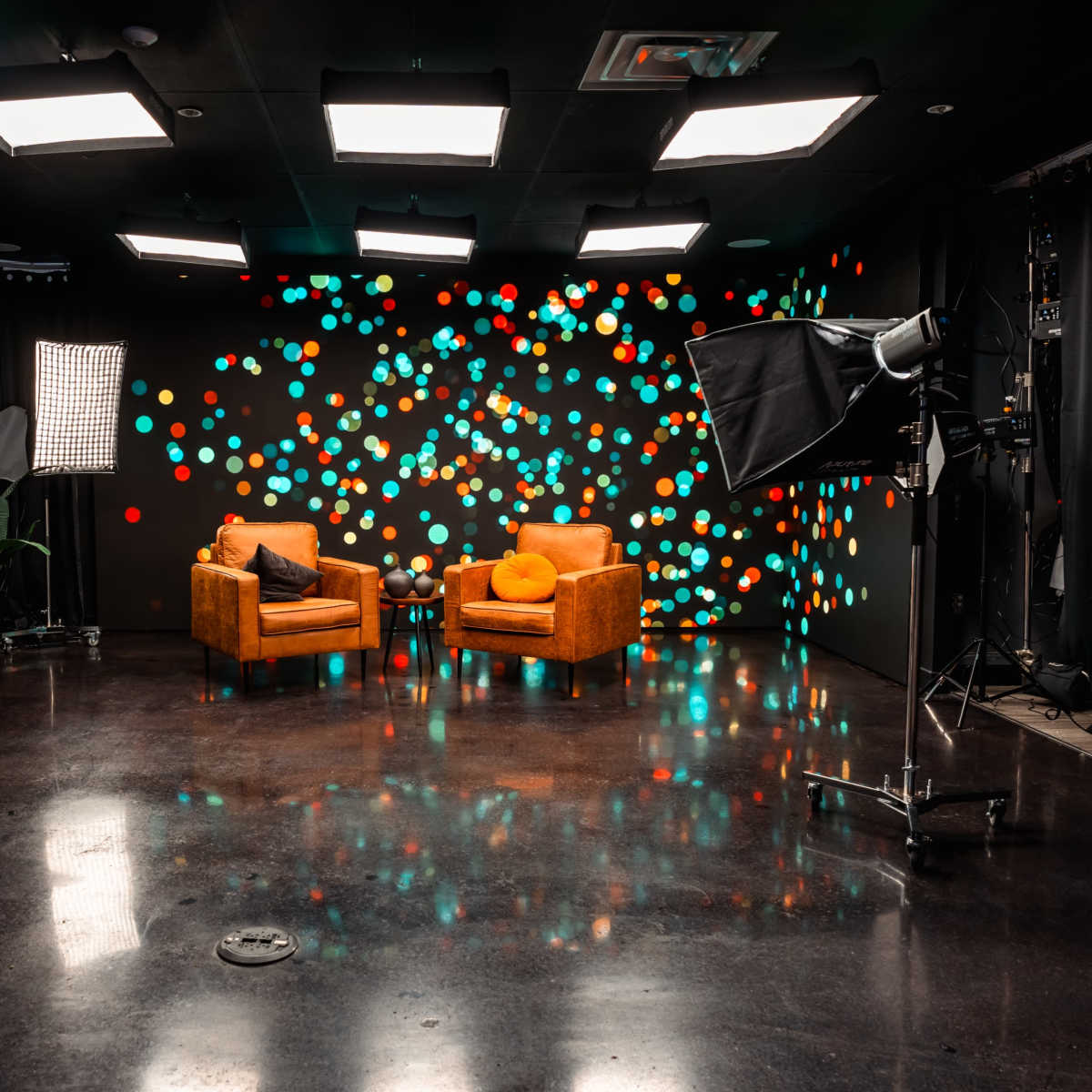 Downtown LED Wall Studio in Dallas Image in Dallas Downtown Historic District, Dallas, TX