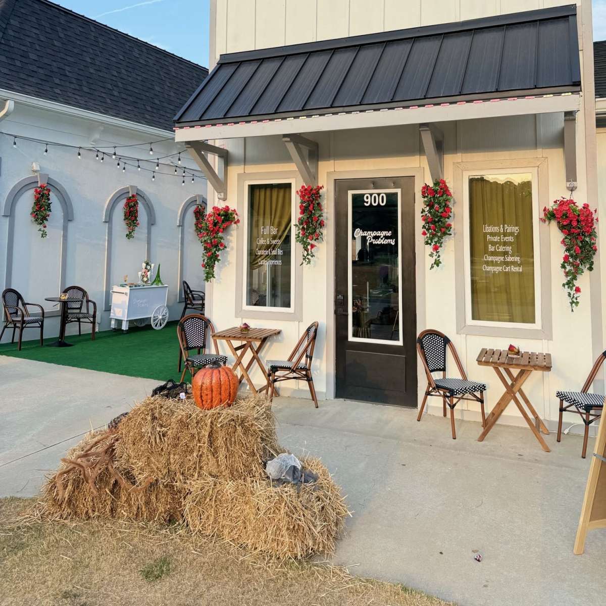 Elevated Elegance: A Champagne Bar with Patio in Morrow Image in Morrow, Morrow, GA