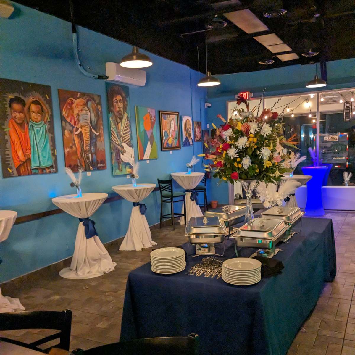 Vibrant Event Space with Artistic Flair in Margate in Margate Image in Margate, Margate, FL