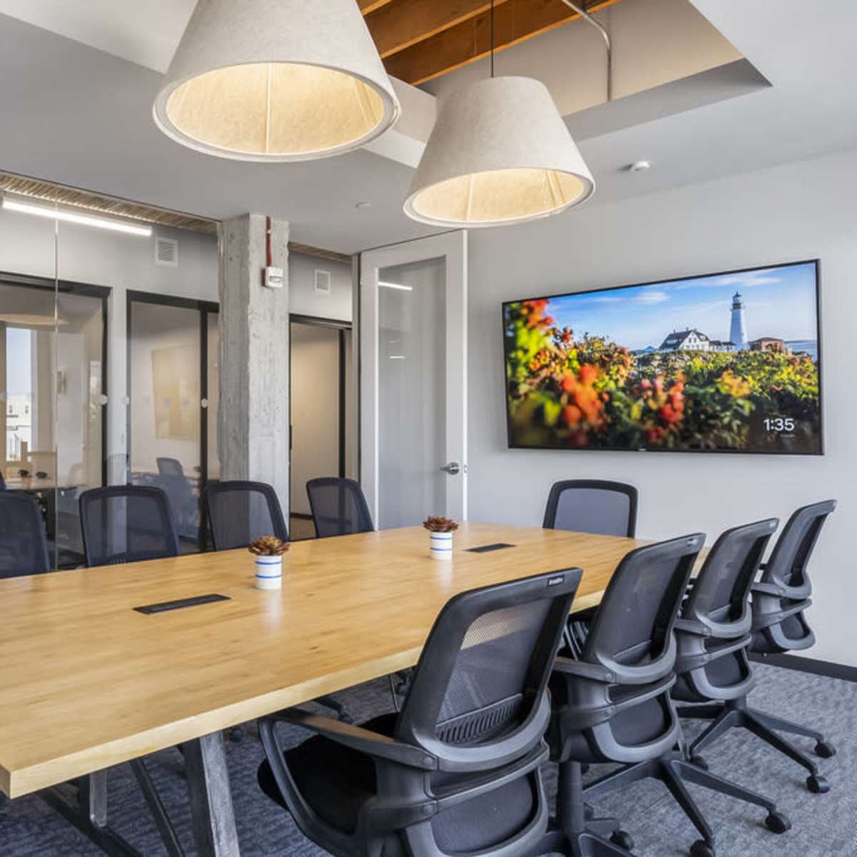 Large Conference Room with Balcony and Daylight, Bellflower, CA 