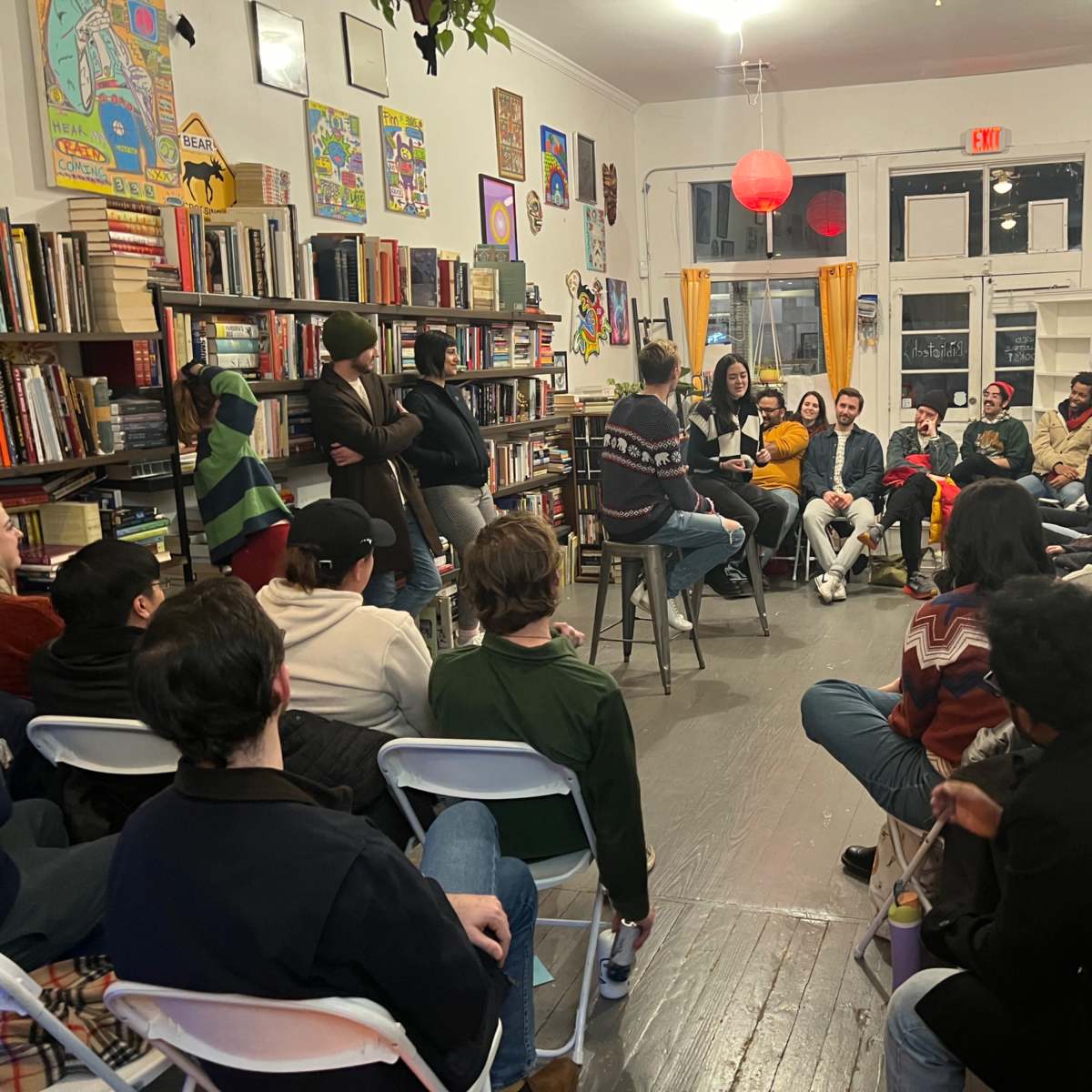 Colorful Artsy Bookstore with Intimate Performance Space in Atlanta Image in Candler Park, Atlanta, GA