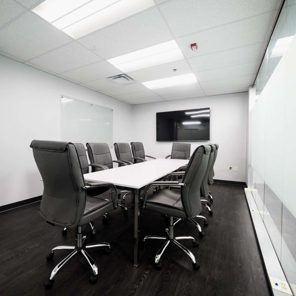 Modern Sleek 10 Person Conference Room- Whiteboard/Tv - Towson in Towson Image in Towson, Towson, MD