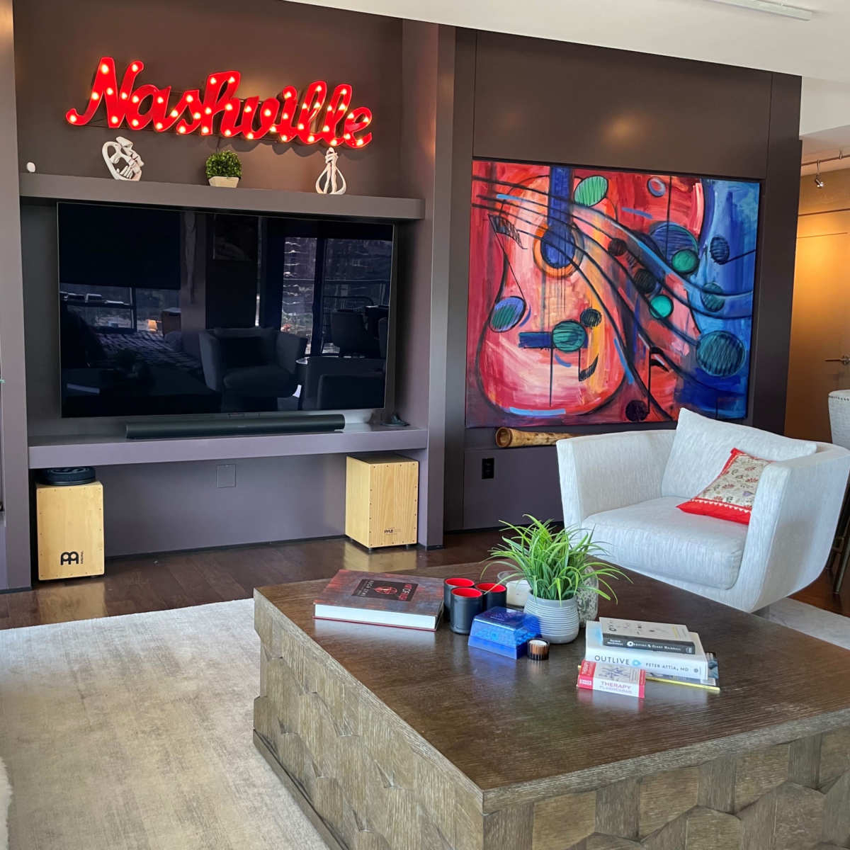 Luxury condo in Gulch, beautiful downtown Nashville view in Nashville Image in The Gulch, Nashville, TN