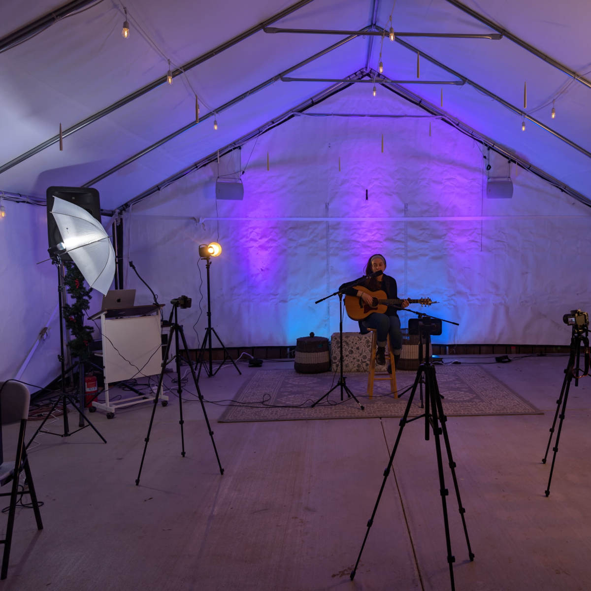 Amazing Production Space - Tent at the Rescue in Lakeside Image in , Lakeside, CA