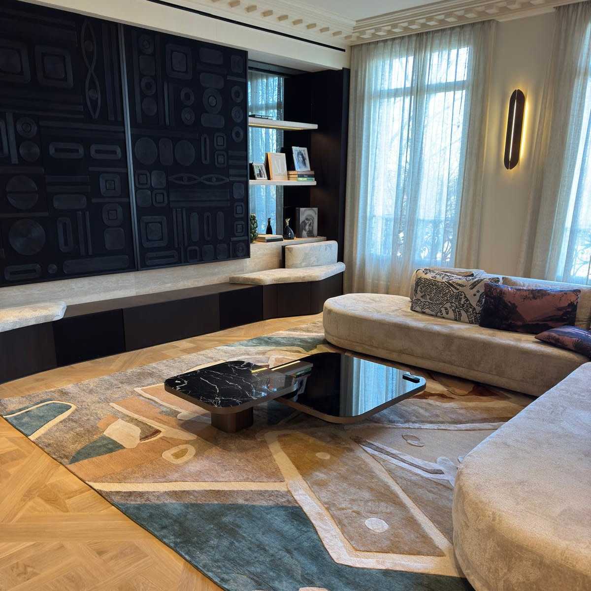 Appartement design au luxe raffiné in Paris Image in Porte Dauphine, Paris, 