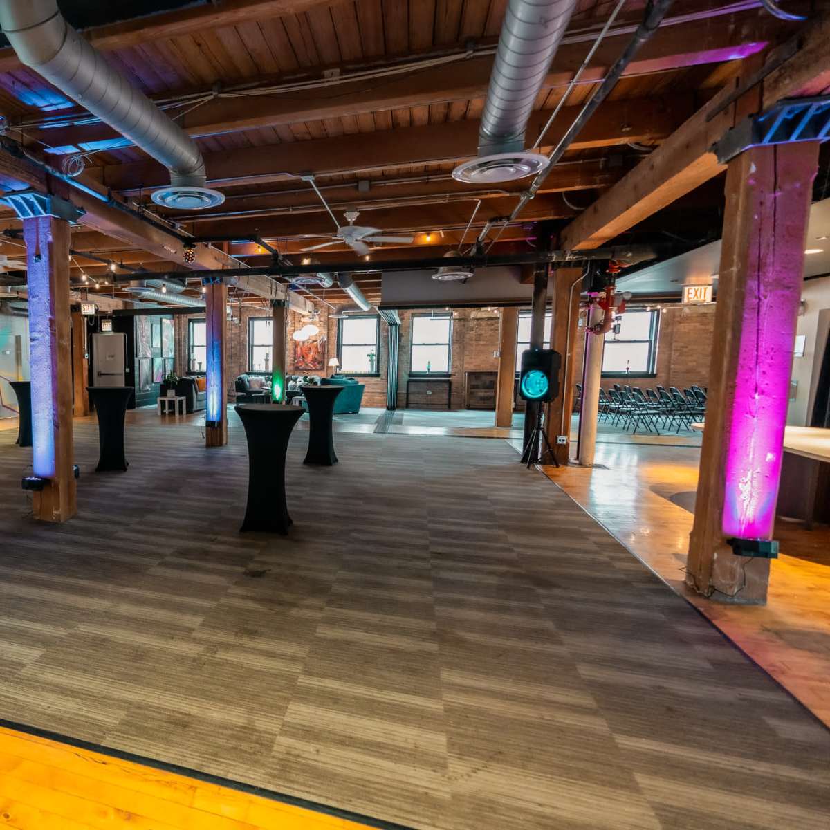 Creative Urban Exposed Brick Studio: Prime River North Networking Space in Chicago Image in Near North Side, Chicago, IL