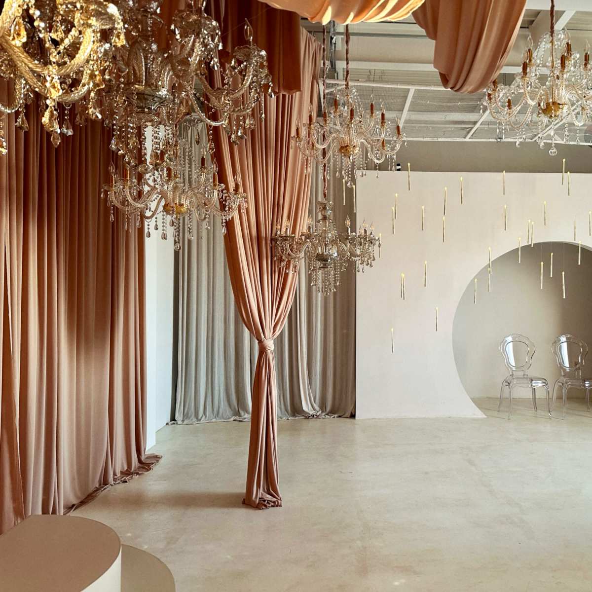 Minnesota’s most photogenic photo studio with stunning chandeliers, floating faux candles & Christmas tree in SAINT PAUL Image in Dayton's Bluff, SAINT PAUL, MN
