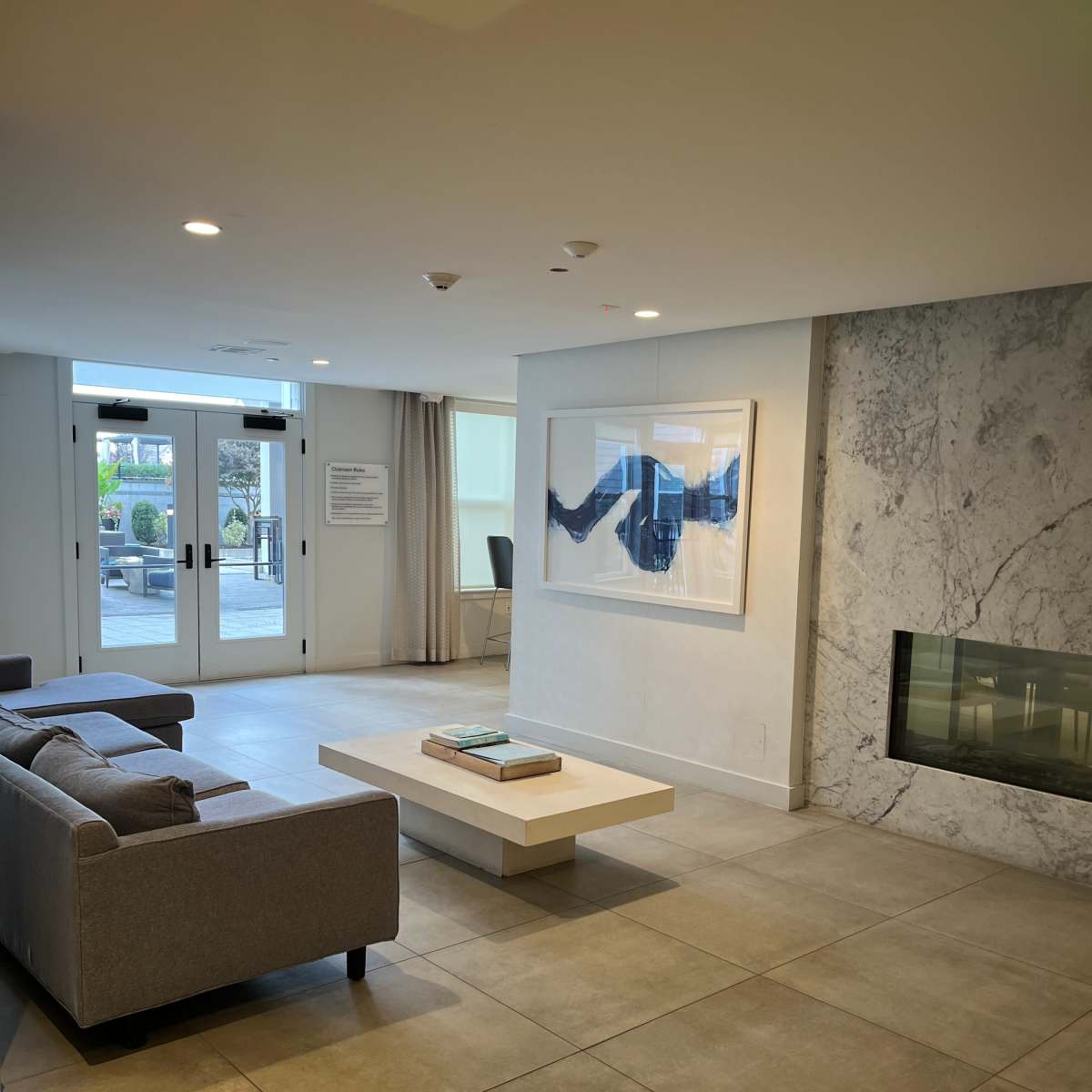 Stylish, Modern Club Room in Hingham in Hingham Image in Hingham, Hingham, MA