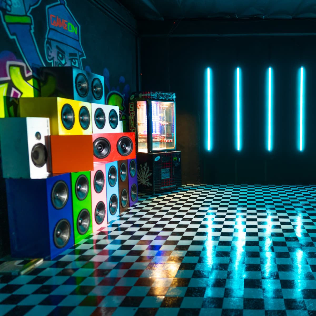 Retro Arcade Set with RGB lights, Los Angeles, CA | Production | Peerspace